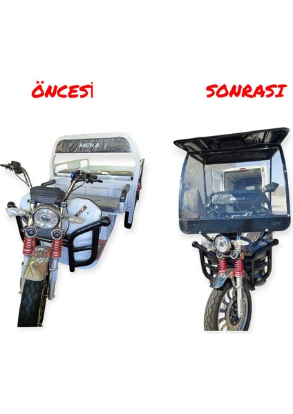 3 Tekerlekli Kasalı Modellere Uyumlu Kabin (Meka Tiger) fiyatları