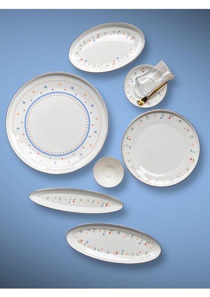 Kahvaltı Takımı Spring 37 Parça 6 Kişilik