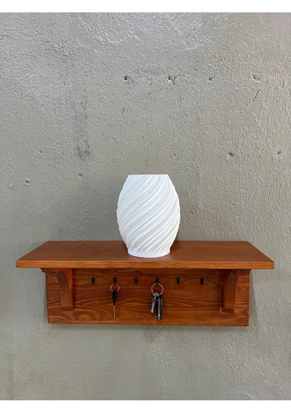 Terracotta Askılıklı Ahşap Raf fırsatları