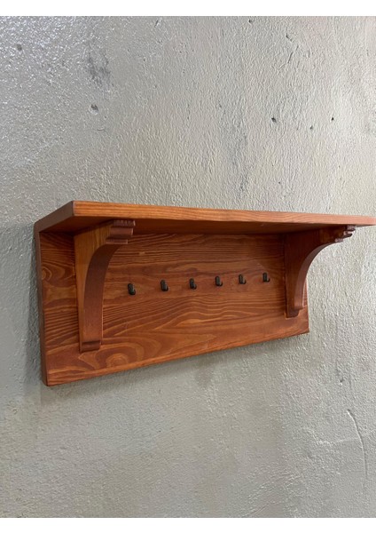 Terracotta Askılıklı Ahşap Raf indirimleri