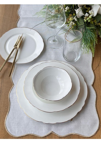 Yemek Takımı Elegance Gold 24 Parça 6 Kişilik fiyatları
