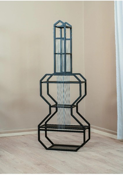 Metal Raflı Modern Gitar Kitaplık Salon Düzenleyici Çalışma Odası Dekoratif Mutfak Raf Ünite modelleri
