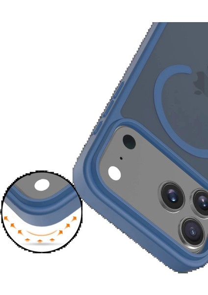 Bfs Apple iPhone 17 Pro Jota Magsafe Kapak - Lacivert fiyatları