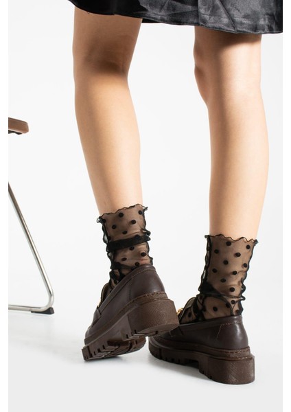 Togga Kadın Günlük Kullanım Tokalı Loafer -Kahverengi Cilt fiyatları