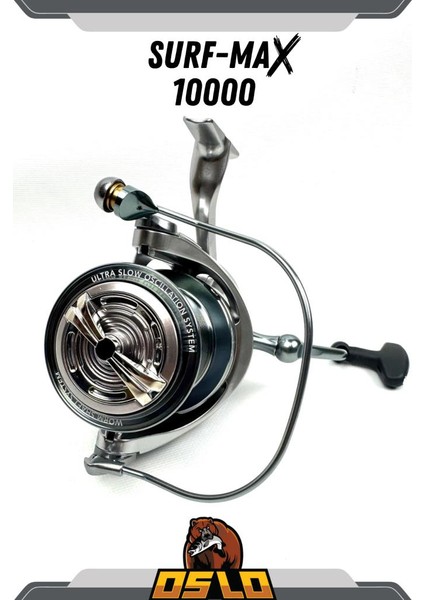 Surf Max 10000 420CM 100-200GR Oslo Camarro Surf Profesyonel Sazan Kıyı Olta Takımı Seti fırsatları