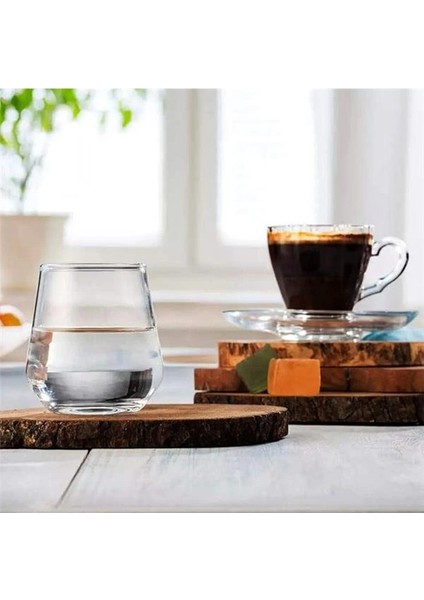 Allegra 420202 6lı Kahve Yanı Su Bardağı indirimleri