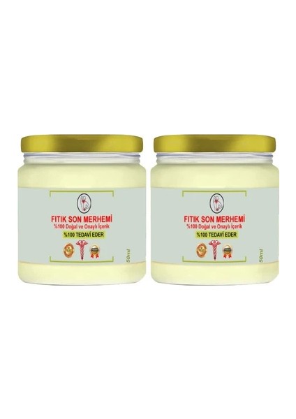 Fıtık Son Merhemi Mucizevi Fıtık, Sırt, Bel, Kas, Diz, Dirsek, Artrit Vücut Ağrısı Masaj Kremi 50 ml × 2 Adet