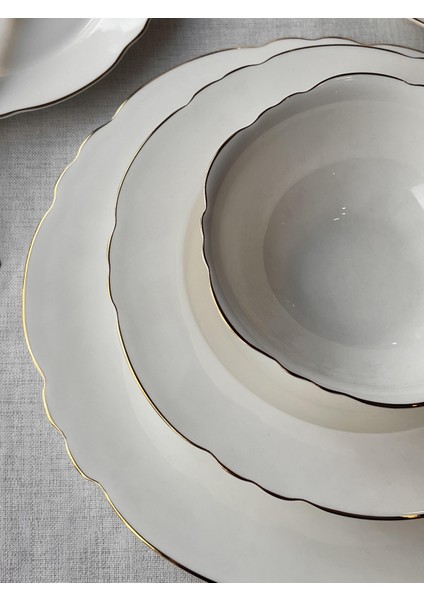 Yemek Takımı Elegance Gold 33 Parça 6 Kişilik fiyatları