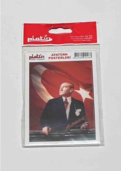 Atatürk Posterleri Stıcker (16 Adet)