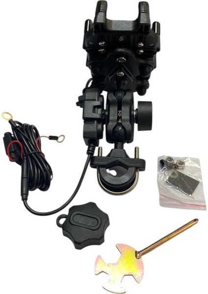 Nero - ( Şarjlı W-707 ) Gidon Bağlantılı Telefon Tutucu (Titreşim Modüllü) fiyatları