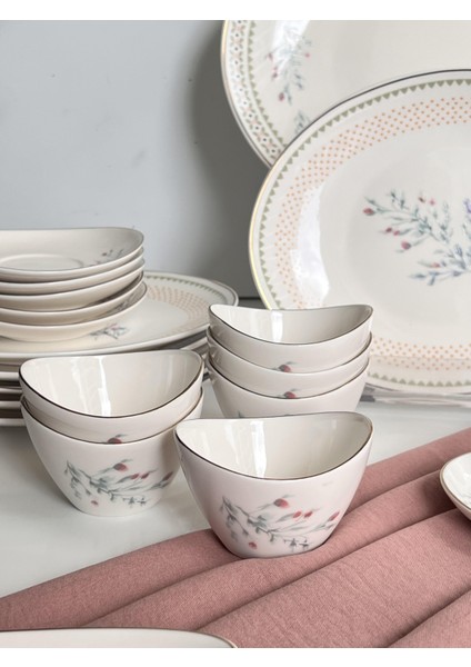 Kahvaltı Takımı Lavender 37 Parça 6 Kişilik indirimleri