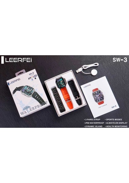 Uzun Pil Ömürlü Amoled Ekran Akıllı Saat modelleri