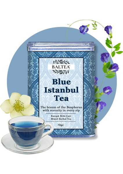 Mavi İstanbul Çayı 70g