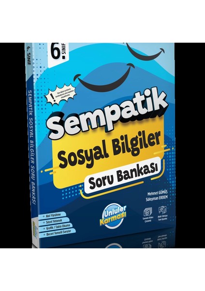 6. Sınıf Sempatik Sosyal Bilgiler Soru Bankası Yeni