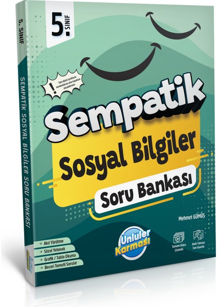 6. Sınıf Sempatik Sosyal Bilgiler Soru Bankası Yeni fiyatları