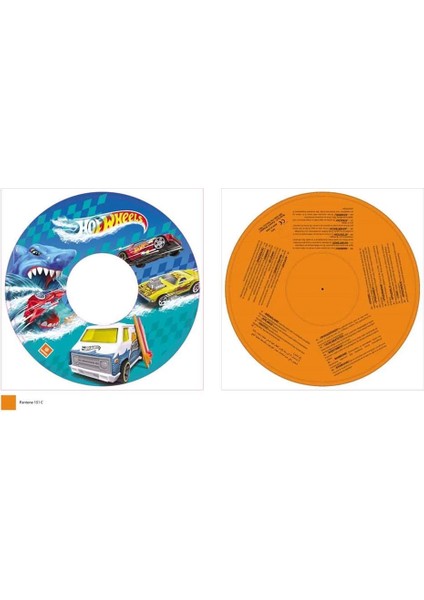 S00016876 Şişme Can Simidi Ht Wheels 50CM -Sun modelleri