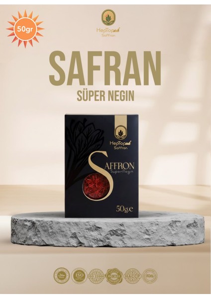 Organik İran Safranı 50 gr Süper Negin