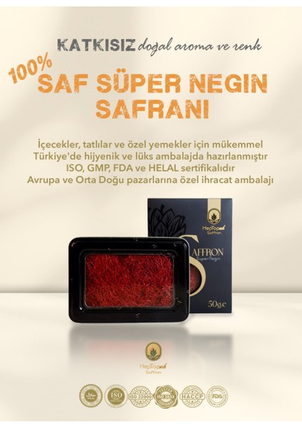 Organik İran Safranı 50 gr Süper Negin modelleri