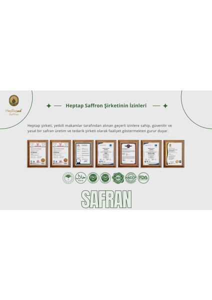 Organik İran Safranı 50 gr Süper Negin