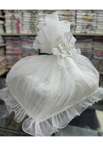 Piliseli Prenses Bohça Prens Bohça Gelin ve Damat Bohçası Nişan Malzemesi Ekru fiyatları