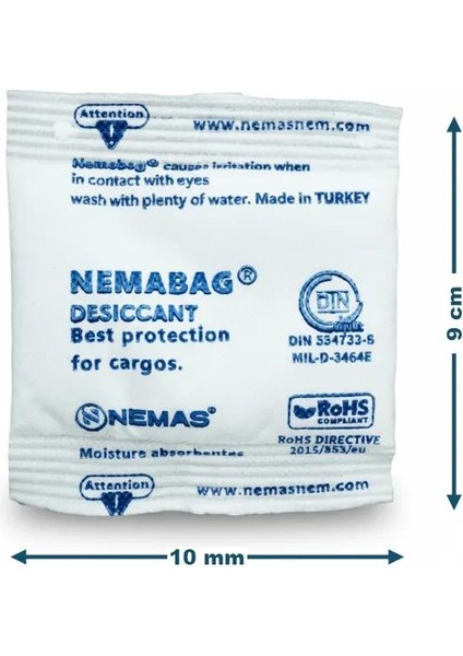 Nem Alıcı - Rutubet - Küf ve Koku Önleyici Paket 35GR (140 Adet) fiyatları
