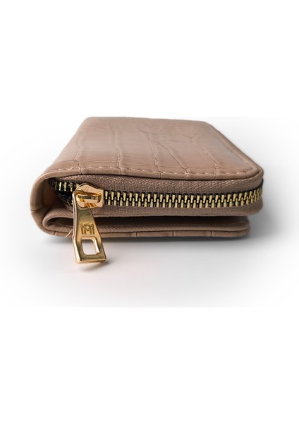 Croco Deri Str Bozuk Para Gözlü El Çantası Taş modelleri