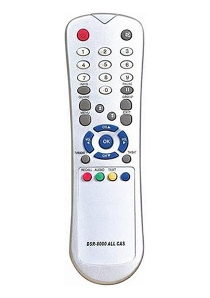 8000-8500 Uydu Alıcı Kumandası