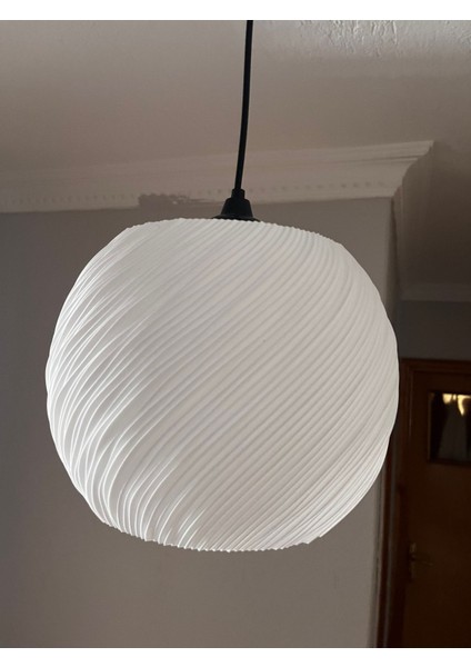Modern Still Tarz Sarkıt Avize Salon Mutfak Yatak Odası(Beyaz)