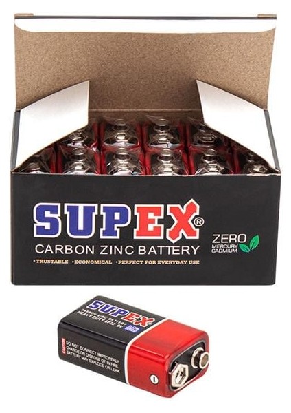 6F22 9 Volt Pil 12 'li Paket