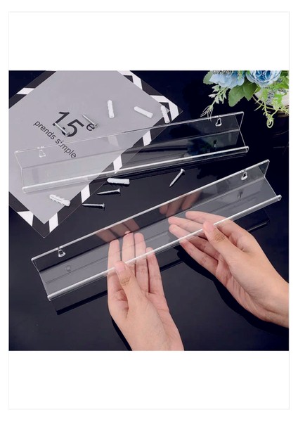 Banyo Düzenleyici Pleksi Raf 20 cm x 10 cm 1 Adet fiyatları