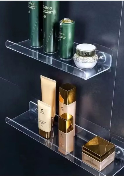 Banyo Düzenleyici Pleksi Raf 20 cm x 10 cm 1 Adet fırsatları