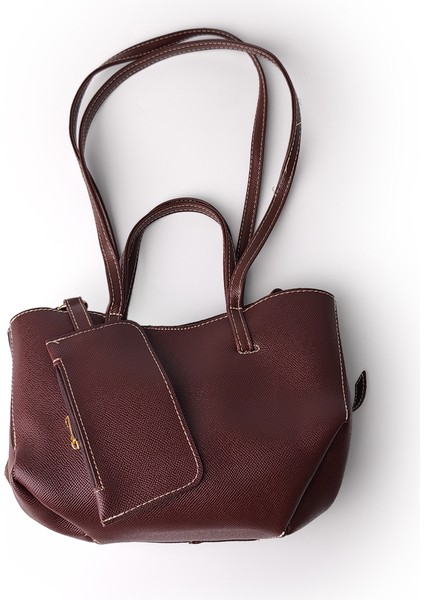 Cüzdan Caharmlı Çanta Kahve modelleri