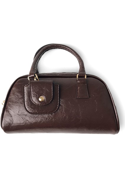 3032 Charmlı Omuz Çantası Acı Kahve indirimleri