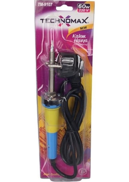 TM-9107 60 Watt Kalem Havya Lehim Makinesi AC220V 120CM Kablolu fırsatları