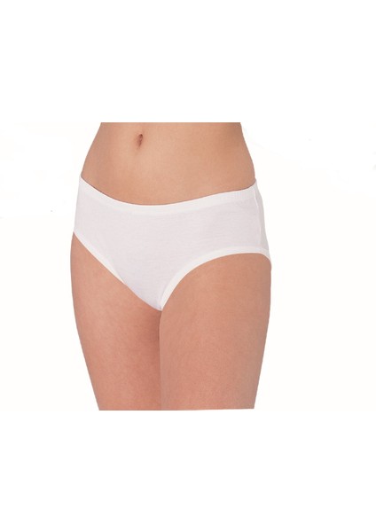 Beyaz Gizli Lastikli Süprem Slip % 100 Pamuklu Slip 3’lü Paket 231-3B fiyatları