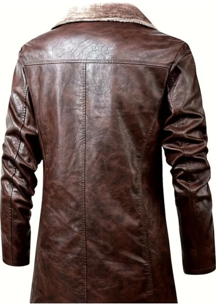 Cepleri Kapaklı Hakiki Koyun Derisi Uzun Kaban Içi ve Yakası Kürklü fiyatları