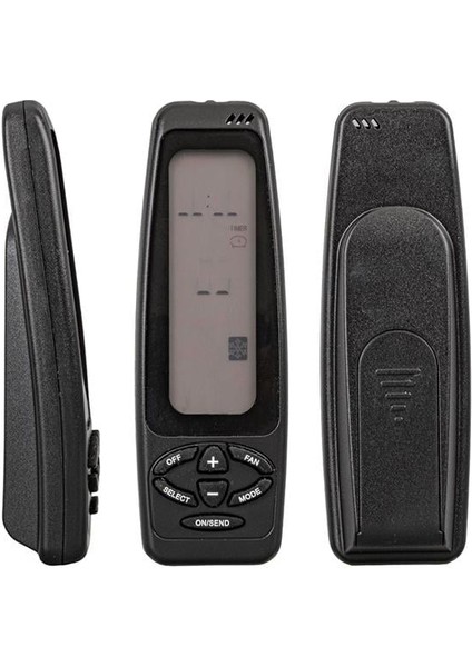 Electra Rc-4 / Rc-3 / RC-7WMZ Klima Kumandasi Siyah Uzun Ekran