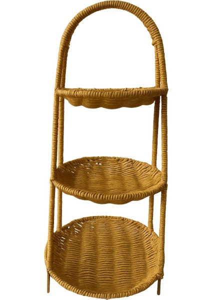 Üç Katlı Sebzelik Meyvelik Sunumluk