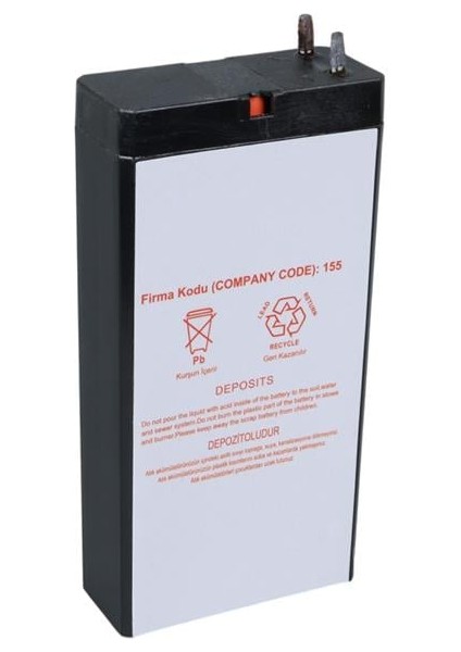 Yh-42.3 4 Volt - 2.3 Amper Akü (50X100X22 Mm) fiyatları