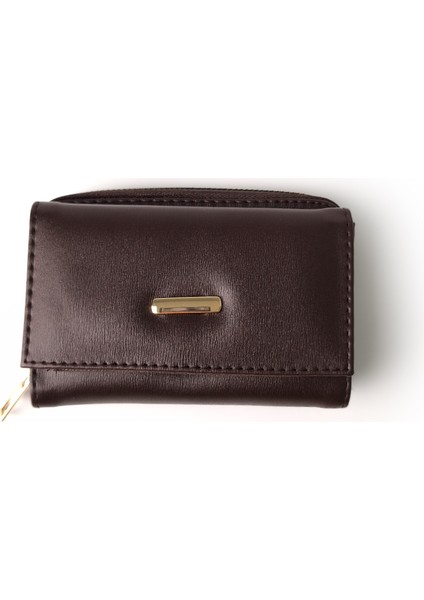 Ince Toka Detaylı El Çantası Acı Kahve