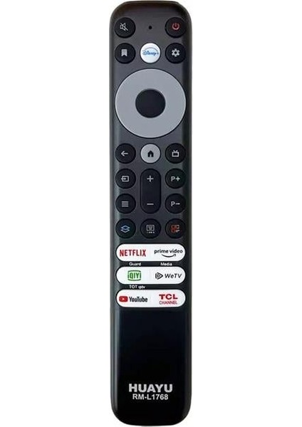 Tcl RM-L1768 - RC902V - Rmr1 Netflix-Prime Video-Guard-Media-Youtube Tuşlu Ses Komutsuz LCD LED Tv Kumandası fiyatları