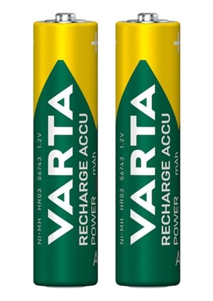 56703 1.2V 800 Mah Şarjlı Aaa Ince Kalem Pil (2'li Paket) fiyatları