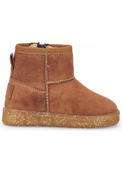 140 Kız Bebek Içi Tüylü Işıklı Bot