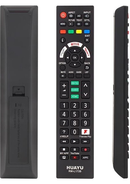 RM-L1720 Sony Netflix-Youtube Tuşlu Lcd-Led Tv Kumanda