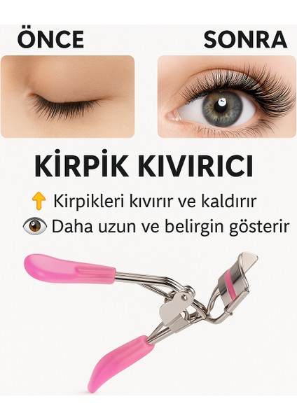 Kirpik Kıvırma Makası & Kirpik Kıvırıcı modelleri