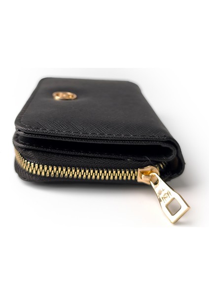 Prd Deri Str Bozuk Para Gözlü El Çantası Siyah modelleri