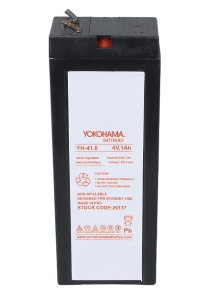 Yh-41.0 4 Volt - 1 Amper Akü (34X64X21 Mm) modelleri