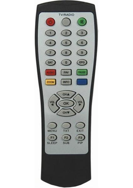 6600 Fta - Microbox Fta Uydu Alıcı Kumandası