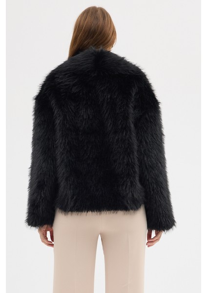 Kadın Premium Yakalı Suni Kürk fırsatları