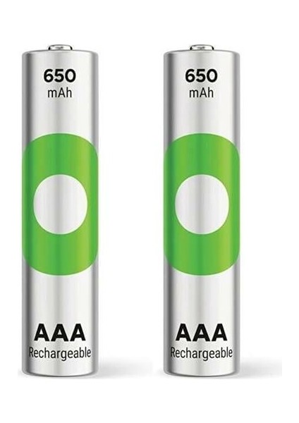Recyko 650 Mah R03 Aaa Şarjlı 2'li Ince Kalem Pil fiyatları